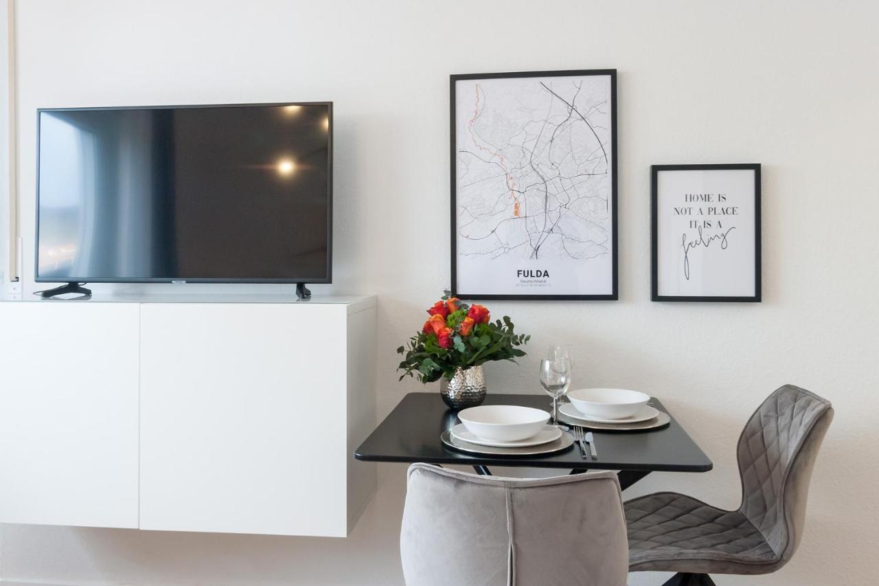 Modernes Apartment Liobablick Nr1 Fewo Fulda Petersberg ペータースベルク エクステリア 写真
